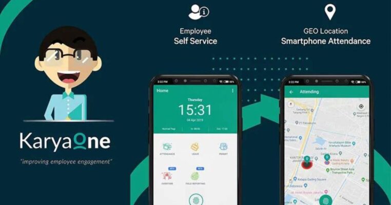 APLIKASI ABSENSI ONLINE - KARYAONE