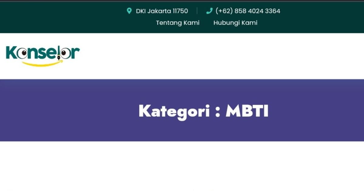  rekomendasi test MBTI online
