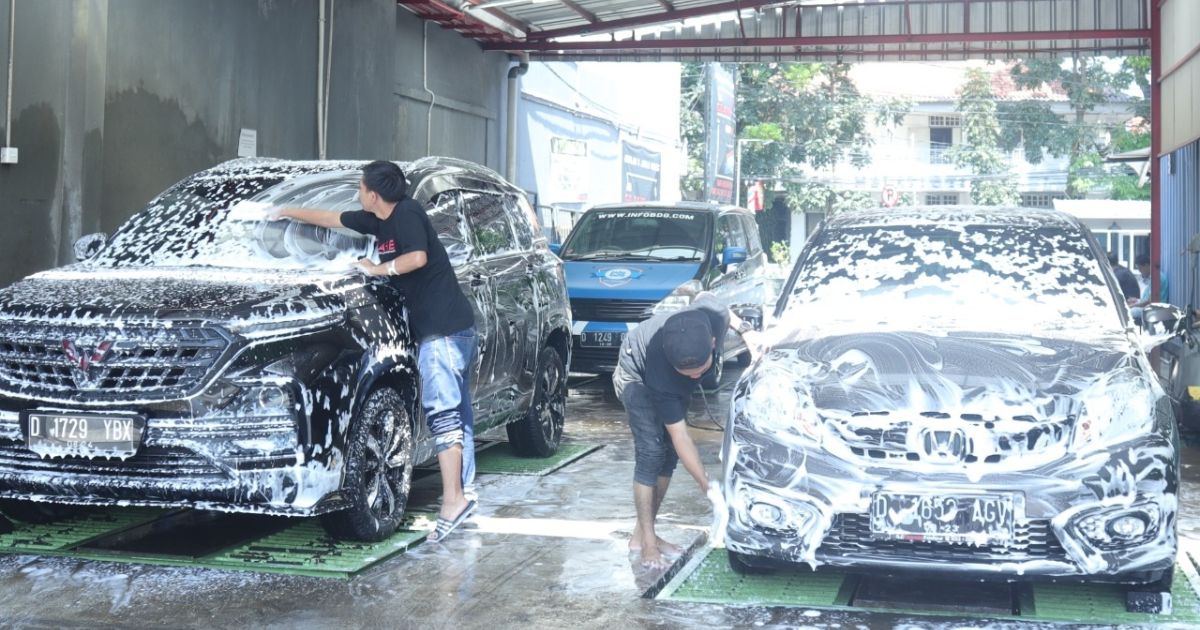 jasa cuci kendaraan 