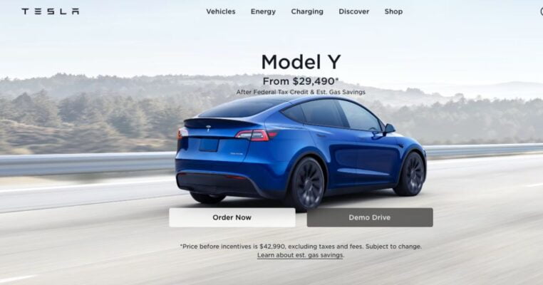 Website Tesla