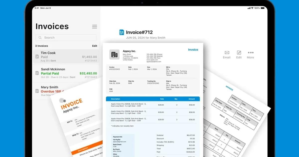Tiny Invoice Online 