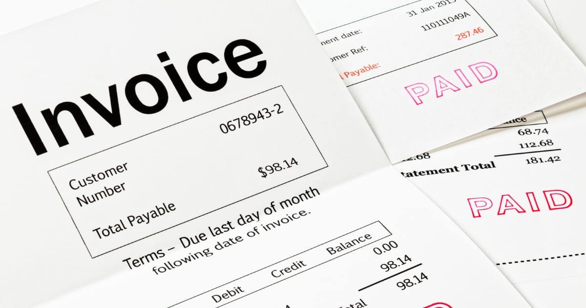 cara membuat invoice